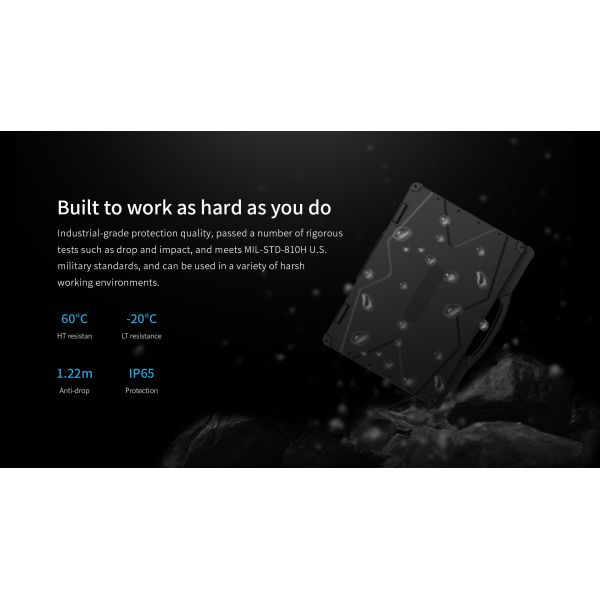 14-дюймовый прочный ноутбук Win 10 IOT/Win 11Pro/Win 11Home GNSS Опциональный GPS Beidou включен