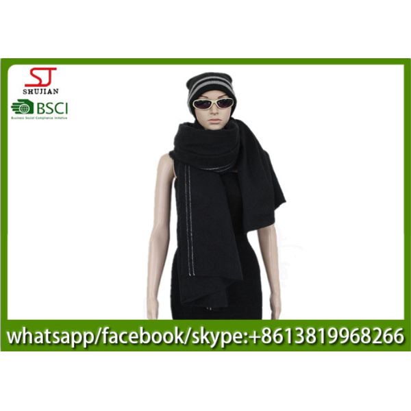 255g 200*90cm 100%Acrylic Woven scarf  Hot sale high quality keep warm fashion match clothes factory