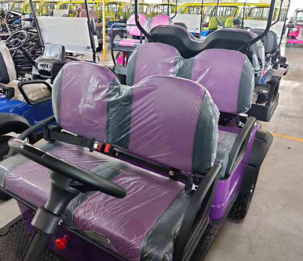 6 Seater 4 Wheel Golf Carts Scooter Electric 48V 100Ah Lithium Batteries Golf Cart