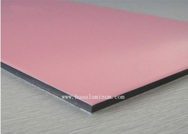 Exterior 2.7g/Cm3 ACM Aluminium Composite Panel Mill Finished