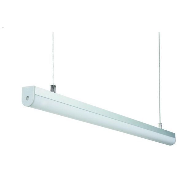 Suspension Mounted Aluminum LED Profile Anodized Aluminum Extrusion Profiles for Ceiling Lighting