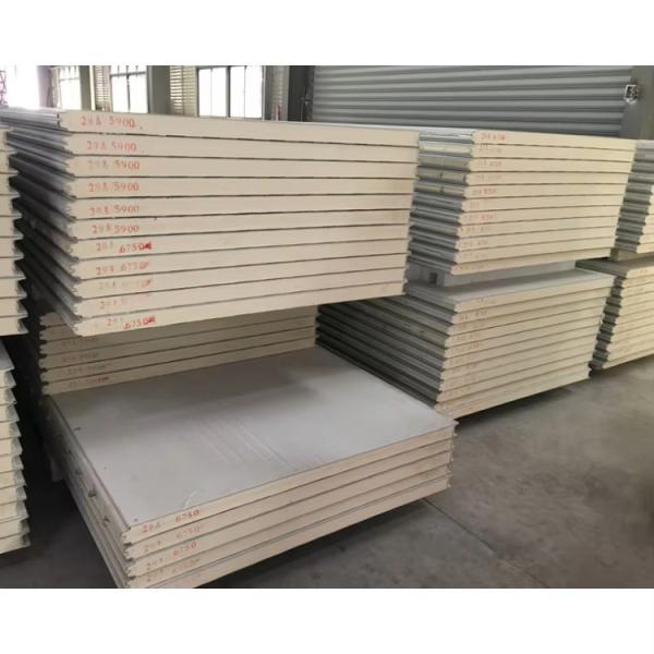 Modern Design Insulated Roof Sandwich Panel -Supply Rock Wool Wall Board for Warehouses