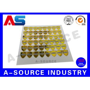 PET Custom Holographic Stickers 3d Holographic Stickers AntiCounterfeiting void sticker