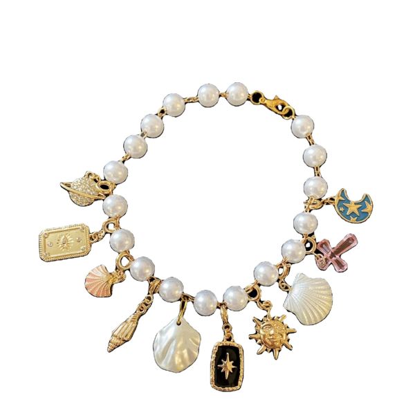 CZX Pet Cute Handmade Necklace with Selection of Pendants Designed for Cat Dog Collar