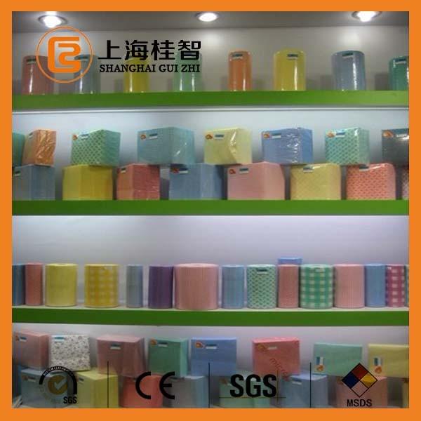 Non Woven Cleaning Cloths Household Wipes , Disposable Hand Wipes For Restaurants