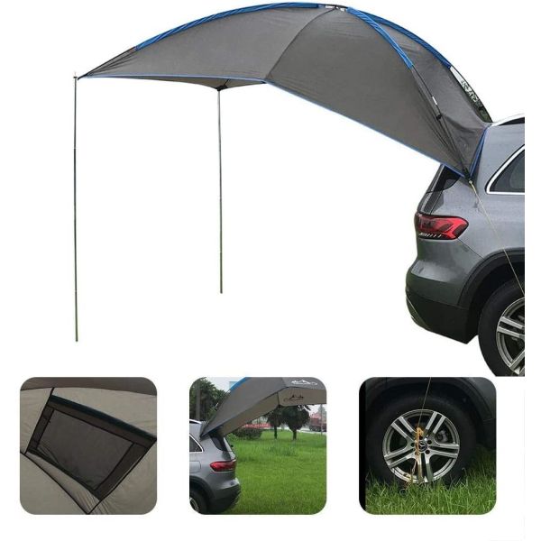 2000x1800CM PU2000mm Car Awning Shelter Tear Resistant