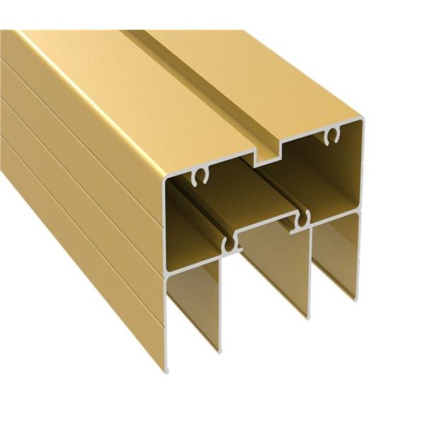 Анодированный профиль мебели алюминия золота