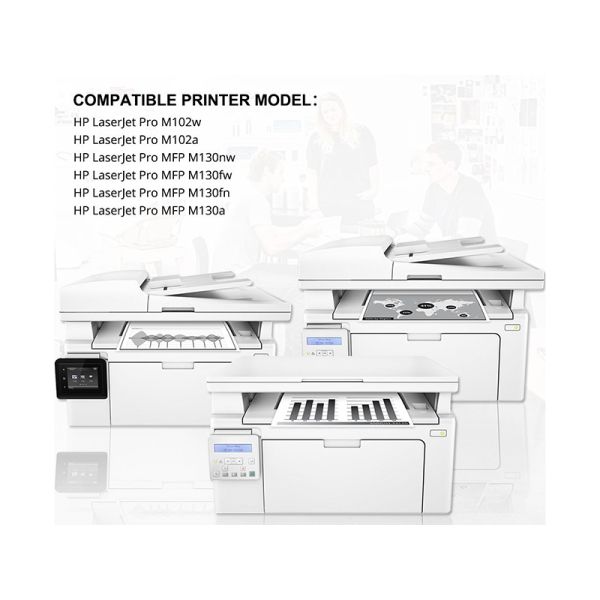Full Compatible Printer Cartridges HP LaserJet Pro MFP M130fn M130fw 217A CF217A