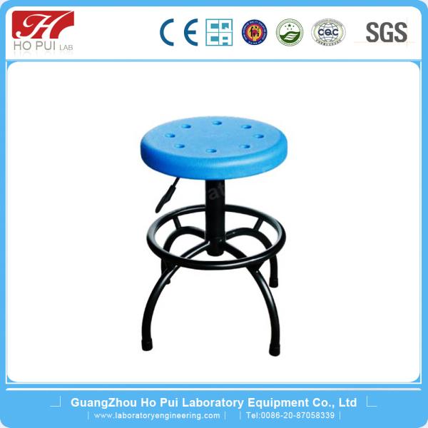 PU Leather Surface Lab Stool Chair 50 - 60 mm Height High Adjustable