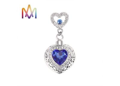 O ODM não apoiou nenhum encanto de Fade Heart Urn Engraved Necklace