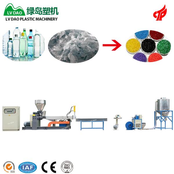 Mini PET Plastic Recycling Machine Automatic Grade High Performance