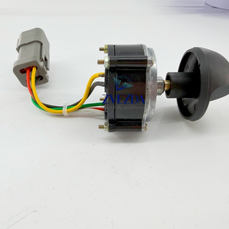 106-0106 24V Diesel Engine Stop Solenoid Valve Square Connector For Excavator