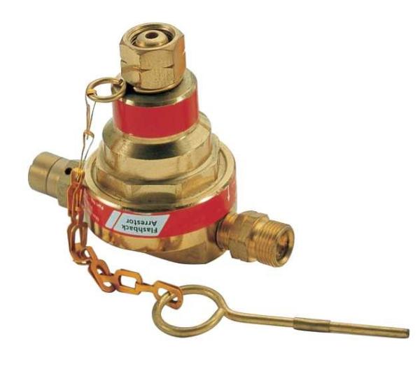 Brass Gas Welding Accessories 0.15 MPa Pressure For Acetylene Pressure Gauge