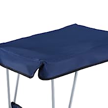 Camping Folding Chair With Umbrella, Recliner Chairs, Beach Chair Adults Camping Chair High Back with Umbrella