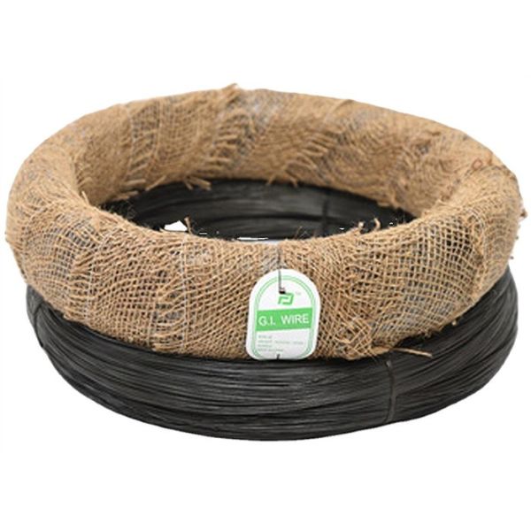 10 кг массы рулонов Bwg16 Связывающая железная проволока Черная