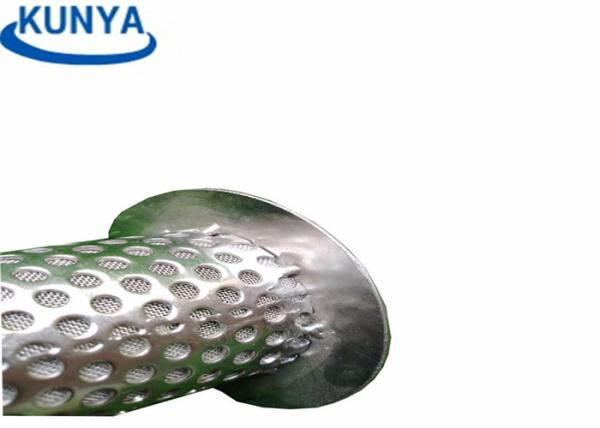 a vela de 300um 304ss aglomerou tubo inoxidável perfurado do metal dos elementos de filtro
