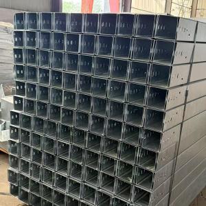 Durable Corrosion Resistant Perforated Cable Tray Hot Dipped Galvanized ISO9001