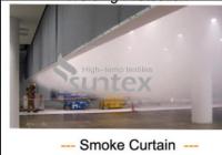 Petit pain enduit de tissu de fibre de verre en caoutchouc de silicone d'isolation thermique pour la couverture ignifuge