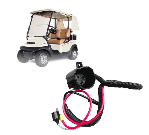 Club Car 48V Charger DC Power Receptacle With Wires 103375501