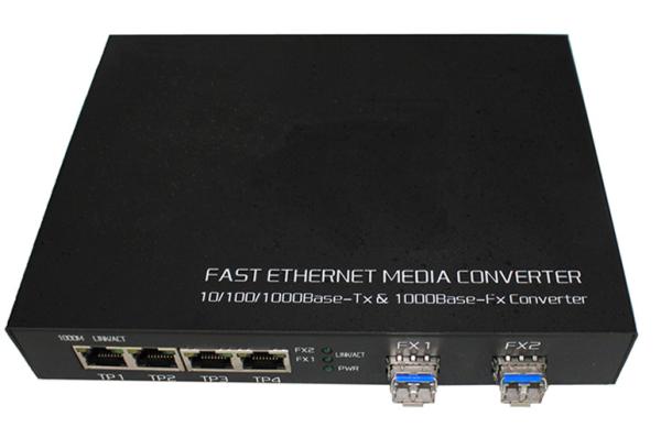 1000Base-Fx Fiber Optic Switch , fiber optic connector For industry
