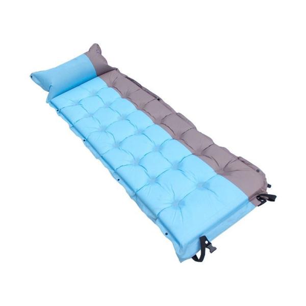 Sleeping Pad for Camping, 3.5 Ultralight Camping Mattress with Built-in Pillow, Compact Insulated Waterproof S