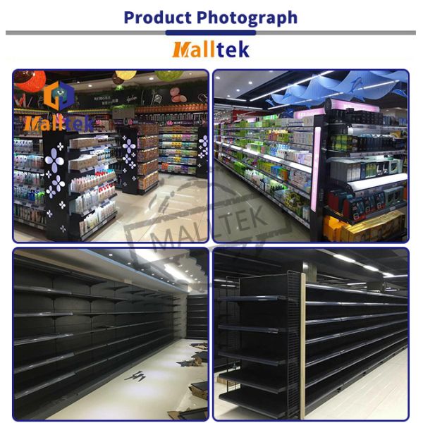 Высокопрочные супермаркеты Гондолы Шелфы Хранилищные полки