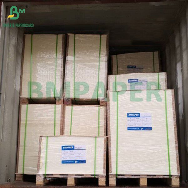 1 мм 1,5 мм белое покрытое триплексное бумажное досье для коробки для одежды 24 х 36 дюймов