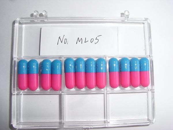 Colored Size 00 Empty Hard Gelatin Capsules Pharmaceutical Capsules