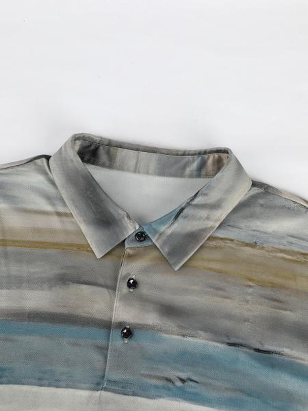 Cotton Polyester Short Sleeve Polo Blouses For Girls 3945503433