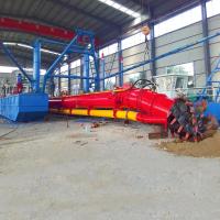 500cbm Working Capacity Full Hydraulic Cutter Suction Dredger For Port Dredging Work