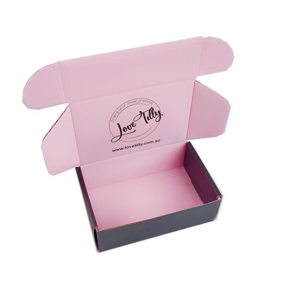 Fabricação de caixas de correio personalizadas Caixas de correio coloridas personalizadas com logotipo personalizado impresso, caixas de embalagem de roupas duráveis para chapéus