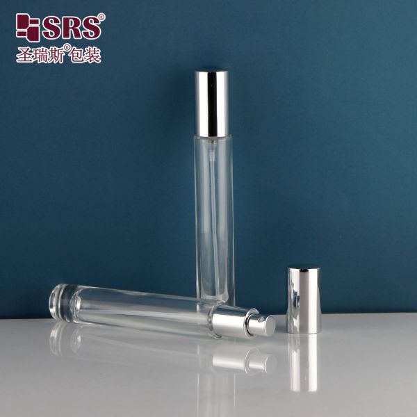 Round Luxury Empty Cosmetic Perfume Fragrance Travel Spray Bottle 10ml
