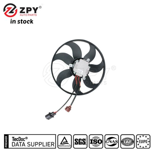 ZPY 1K0959455FJ Ventilador de refrigeración del radiador para Audi A3 TT 2007-2015 Vw Jetta Passat
