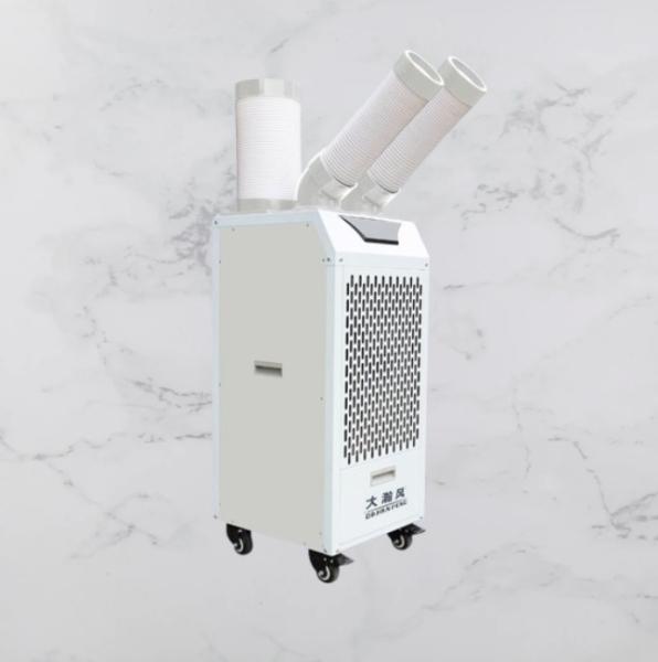 Refroidisseur d'air mobile économe en énergie avec une puissance de vent forte et concentrée pour le refroidissement et la ventilation en tout lieu