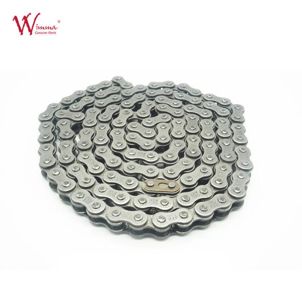 China Alloy Steel Material Motorcycle Sprocket Chain , Plated 520 Motorcycle Chain Supplier