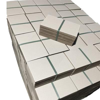 0.9mm-3mm Grey Cardboard Recycled Wood Pulp Duplex Paper Board