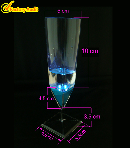 Personalized Barware Gifts-Elegant Party Lighted Champagne Glasses