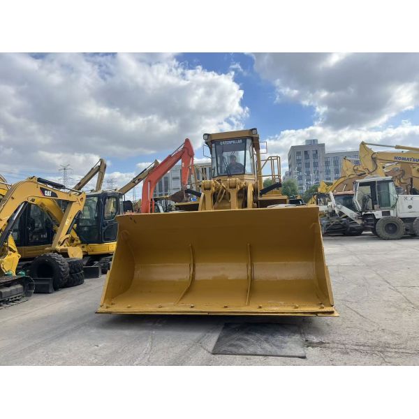 Second hand construction equipment used Caterpillar 980F wheel loader