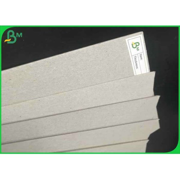 Recycled Pulp Grey Chipboard Paper 70*100cm 1mm 1.5mm 2mm Grey Cardboard Sheets for Packaging