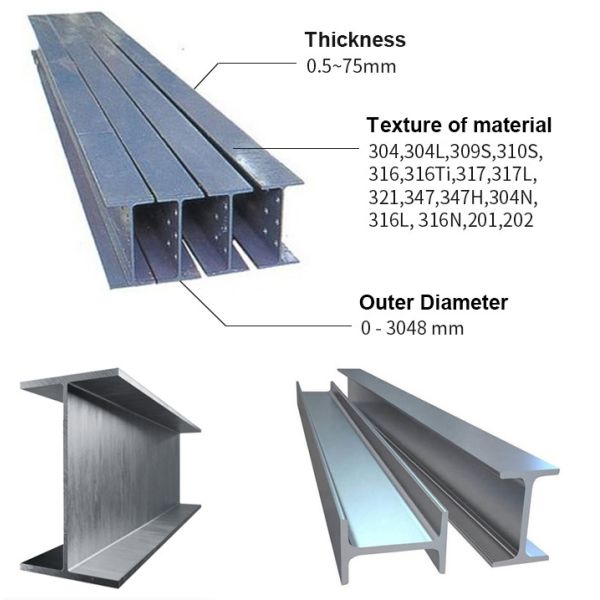 Коррозионностойкий h формирует толщину 35mm края разреза стальной балки