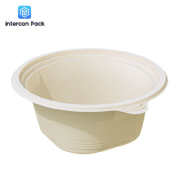 Corn Starch Degradable Lunch Box Eco Friendly Packaging Food Grade