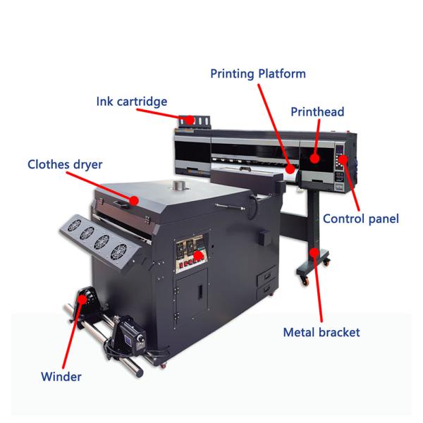 Direct-to-Film DTF Printer With I3200A1 Printheads  For High Quality Cup Mobile Phone Case Printing