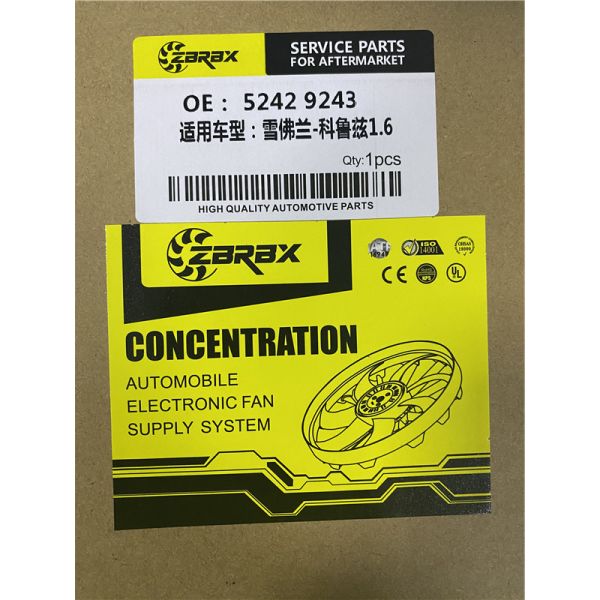 52429242 Auto Parts Engine Cooling Fan Assembly fits for Cruze 1.6