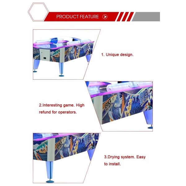Hotel Indoor Sport Game Air Hockey Arcade Machine