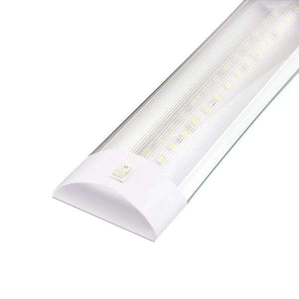 Single Or Double Integrated Tube Plastic Glass LED Tube Lights T8 LED Light Lamp 2ft 3ft 4ft 5ft 18W 24W 36W 44W