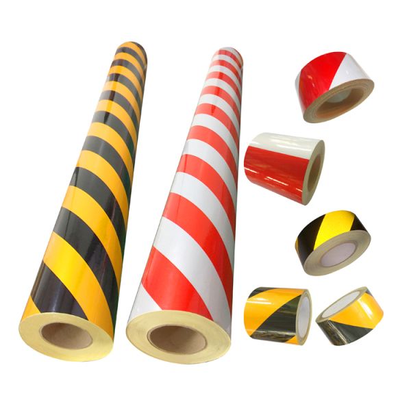 High Quality Self Adhesive Red and White Reflective Tapes for Safety LH and RH