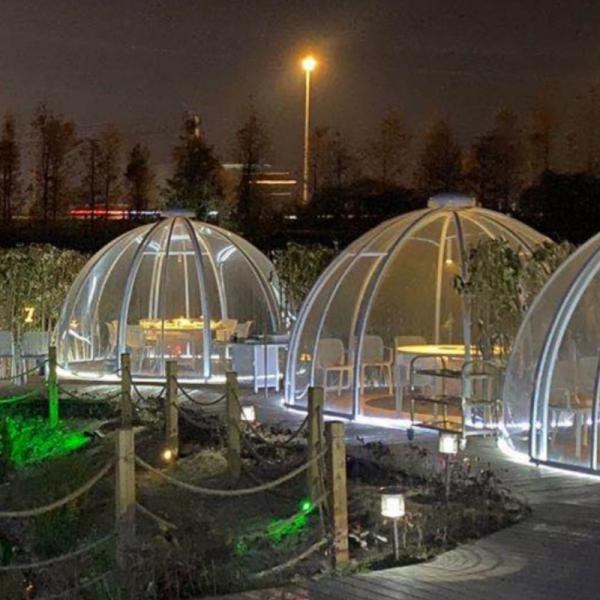Outdoor camping Spherical star tent Hotel Homestay  Room Star Room pc transparent glass house
