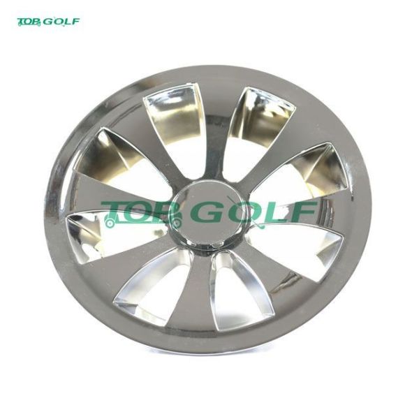 10 Turbine Golf Cart Wheel Covers Hub Caps Plastic Material Easy To Install