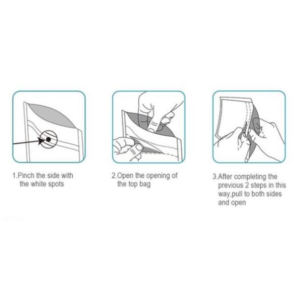 Matte Gravure Printing VMPET Composite Standing Ziplock Pouch
