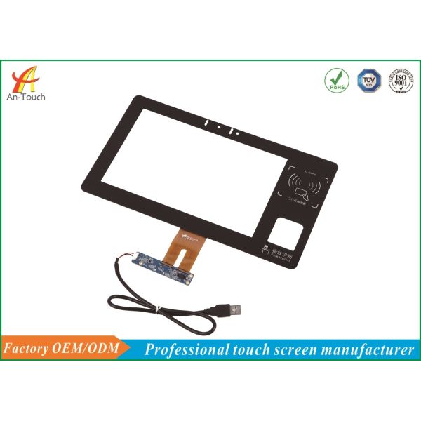 10.1 Capacitive Touch Screen , Industrie Touch Panel Display 0.7mm ITO Glass